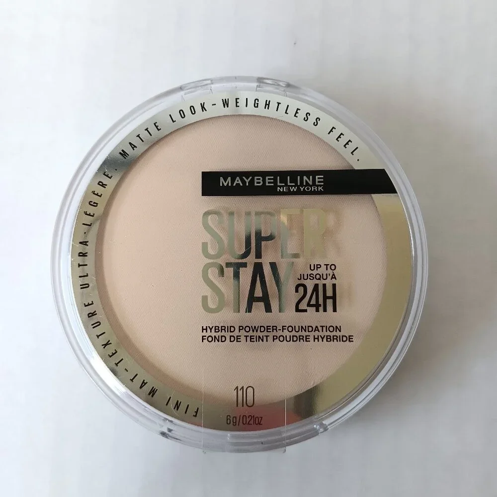 Maybelline Super Stay Up To 24Hr Hybrid Powder-Foundation 6g/0.21oz Color 110